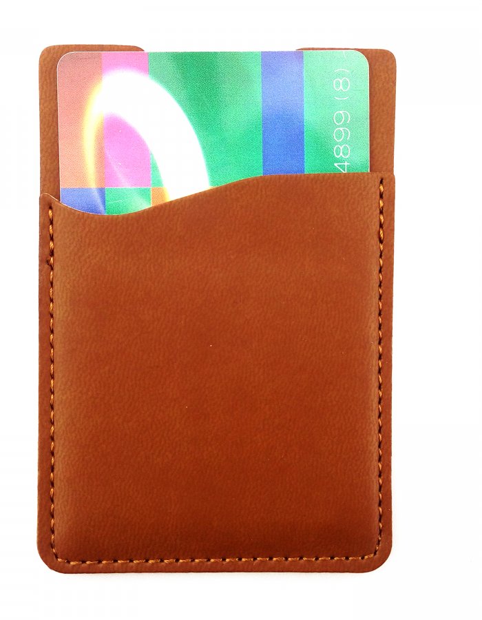 card holder with card