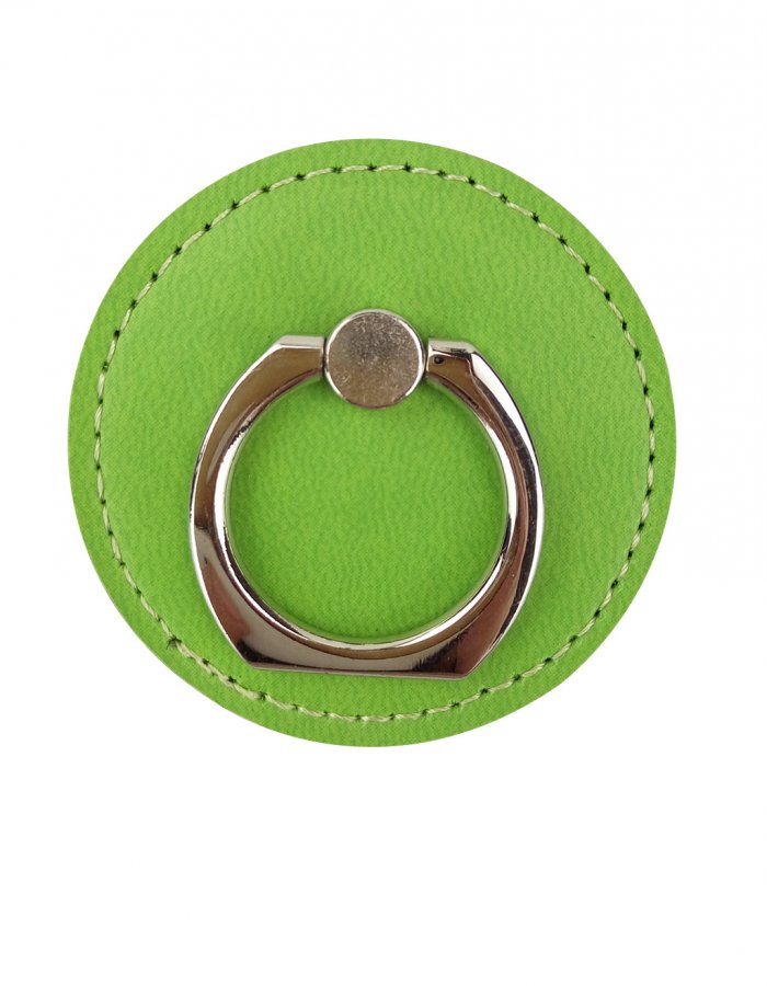 Circle tab ring holder green